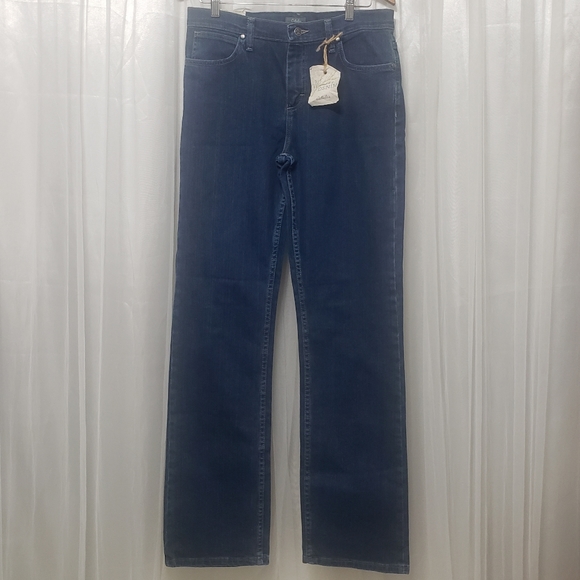 NWT Cabela's Sz 6L Classic Jeans Dark Stone - Picture 2 of 14